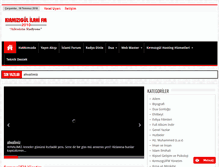 Tablet Screenshot of kirmizigulfm.com